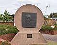 English: A relief depicting Prime Minister of Australia Robert Menzies at Jeparit, Victoria