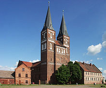 The towers from 1256 to 1262 are Early Gothic. JerichoMonastery.jpg