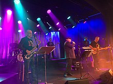 Jigs playing live in Trollhättan, 2019.