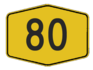 Federal Route 80 shield}}