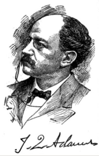 Illustration accompanying Adams's biography in 1913's Lamb's Biographical Dictionary of the United States, Volume 1