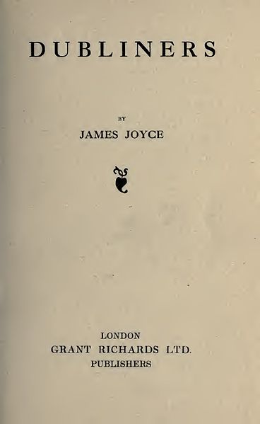 Файл:Joyce - Dubliners, 1914 - 3690390 F.jpg