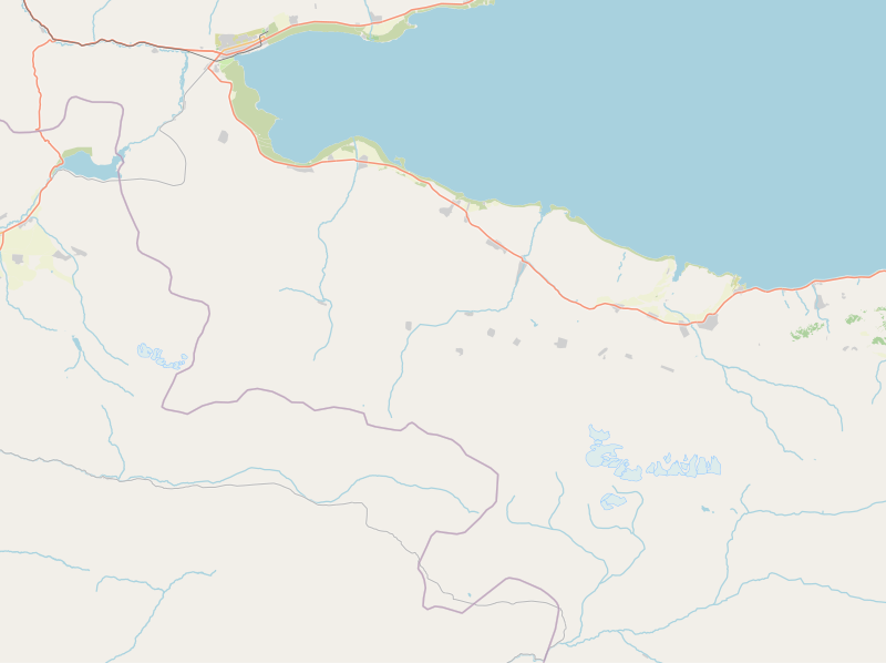 Map of Tong district is located in Kyrgyzstan Ysyk-Kol Region Tong District