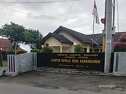 Kantor Kepala Desa Karangaren