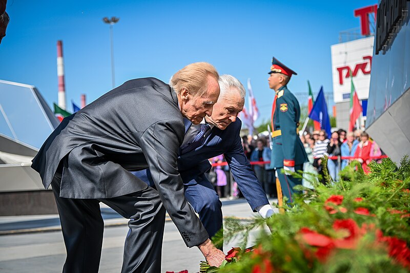 File:Kazan — City of Labour Valour stele opening (2023-05-04) 26.jpg