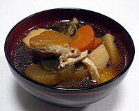 Kenchinjiru soy sauce flavor 2009.JPG