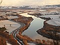 River Tay from Kinnoull Hill in Winter