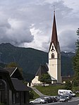 Catholic parish church hl.  Jacob and cemetery