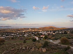 Vista de Kos a partir da capela de Agios Fanourios-