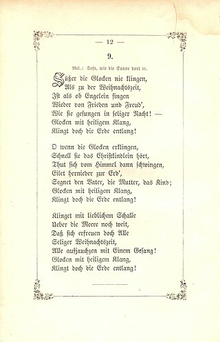 <span class="mw-page-title-main">Süßer die Glocken nie klingen</span> German Christmas carol