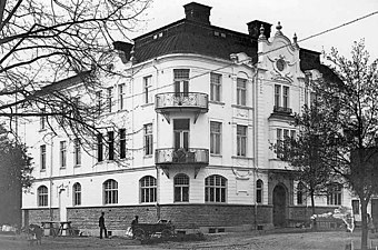 Kullbergska huset, nyss färdigställt 1904.