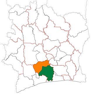 Lôh-Djiboua Region in Gôh-Djiboua, Ivory Coast