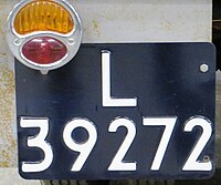 Plate motor trader number Vehicle Number