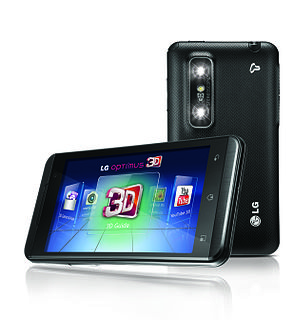 LG Optimus 3D Android smartphone developed by LG Electronics