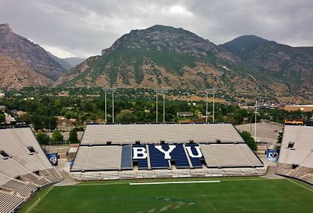 Lavell Edwards Stadium Seating Chart Stadium Of Fire