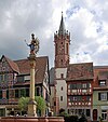 View of the market square (Marktplatz)