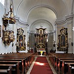 Catholic parish church hl.  Blaise and churchyard