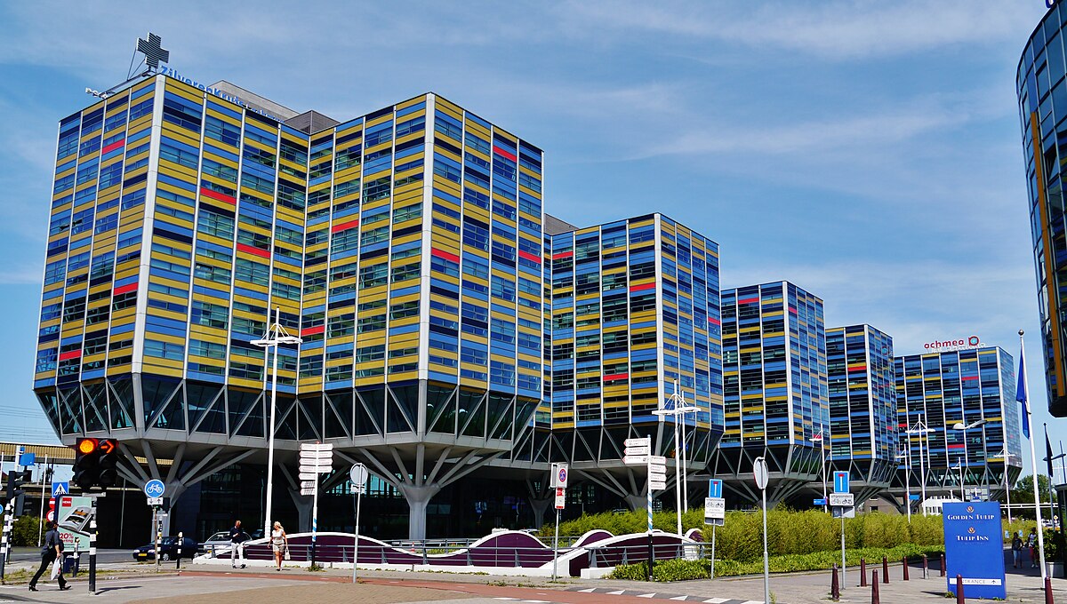 Koreaans bal Netto Zilveren Kruis Achmea building, Leiden - Wikidata