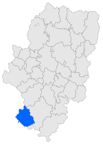 Localización de Sierra de Albarracín (Aragón).svg