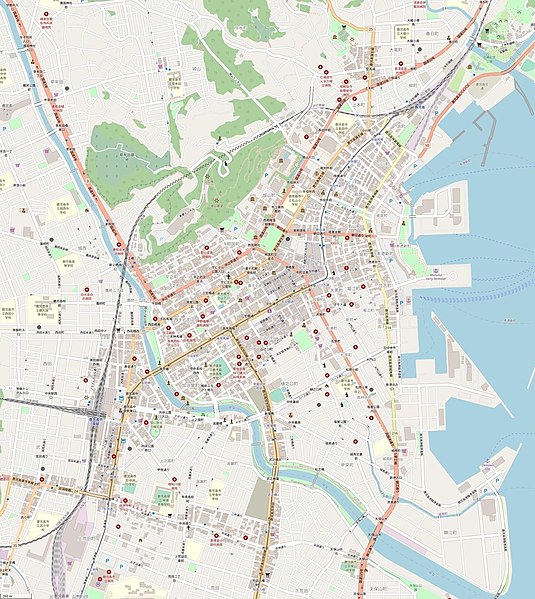 File:Location map Kagoshima city central.jpg