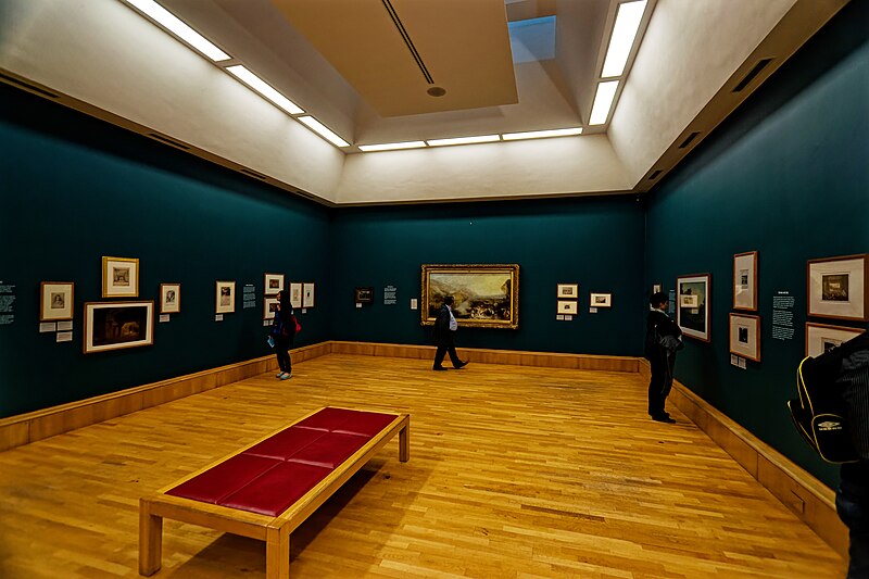 File:London - Tate Britain - Clore Gallery 1987 by James Stirling - 'Introduction to Romanticism' Room 03.jpg