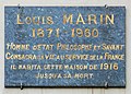 Der Philosoph und Politiker Louis Marin wohnte von 1916 bis zu seinem Tod 1960 im Haus Nr. 95