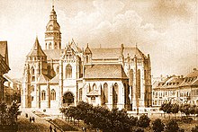 Ludwig Rohbock tarafından katedral, 1857