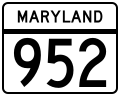 File:MD Route 952.svg