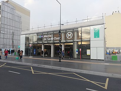 Comment aller à Mairie de Saint Ouen en transport en commun - A propos de cet endroit