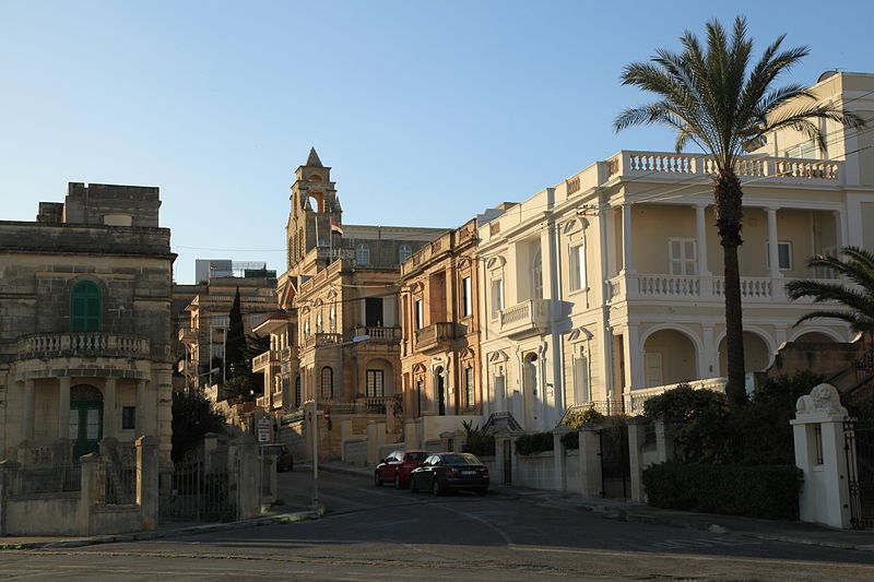 File:Malta - Ta' Xbiex - Ix-Xatt Ta' Xbiex+Vjal Sir Temi Zammit+Knisja San Gwann Tas-Salib 01 ies.jpg