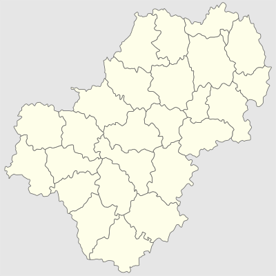 Location map Kaluga Oblast