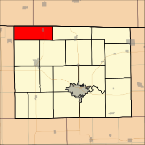 Kort, der fremhæver Winslow Township, Stephenson County, Illinois.svg