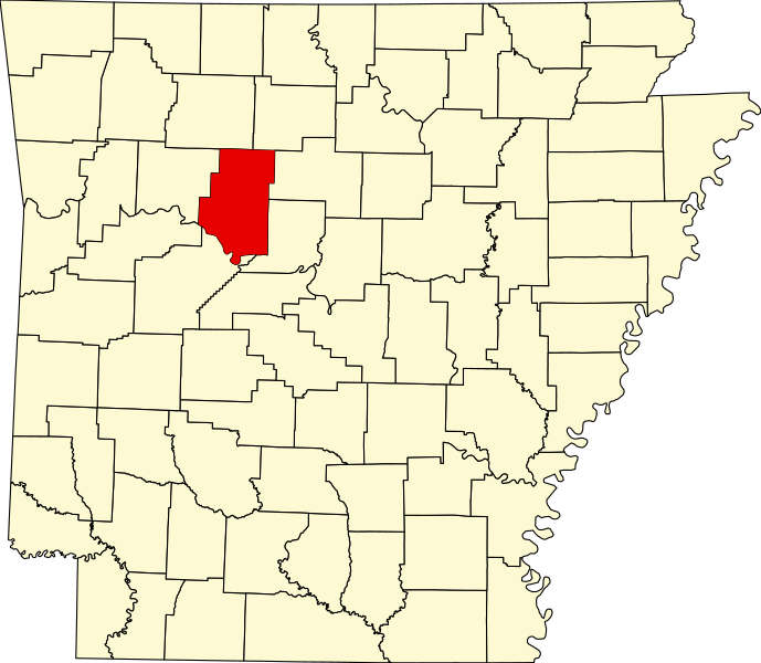 File:Map of Arkansas highlighting Pope County.svg