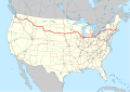 File:Map of Interstate 90.svg