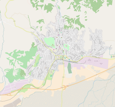 Location map Македонија Кочани