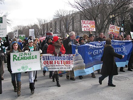 March on Washington for Gun Control in January 2013
