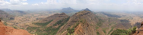 Les Ghats occidentaux avant la mousson (28 mai)