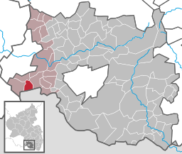 Läget för Mauschbach i Landkreis Südwestpfalz