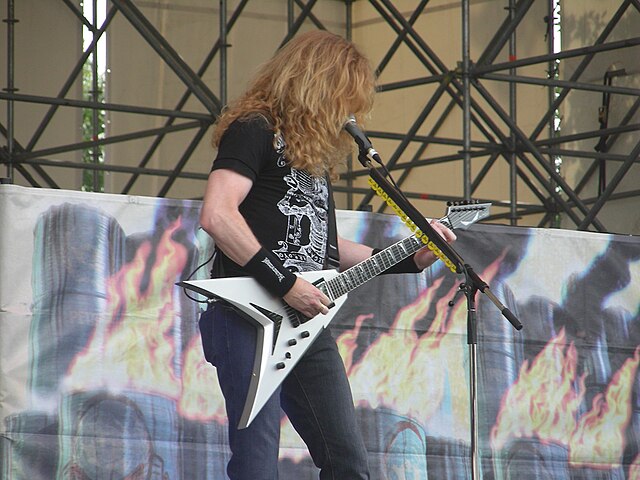Dave Mustaine on tour promoting United Abominations
