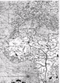 Mapa Merkatora z 1569 roku, pokazująca Brasil, Vlaanderen i Maidę