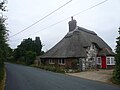 Mersone Lane, Merstone, Isle of Wight. The road runs all the way through Merstone to the junction at Main Road between Rookley and Godshill.