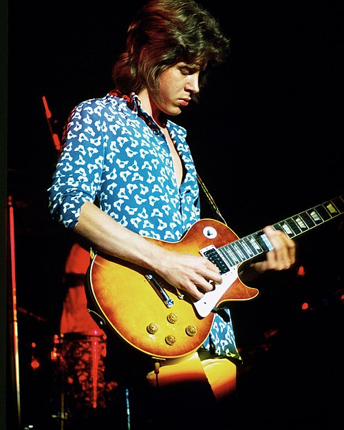 Taylor during the Rolling Stones 1972 tour in June, at Winterland in San Francisco