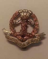 Middlesex Resimen Topi Badge.jpg