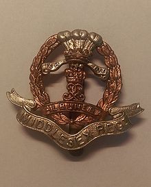 Insigne de casquette du Middlesex Regiment.jpg