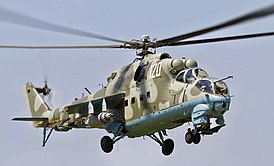 Mi-24D orosz légierő