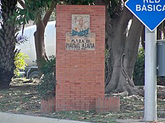 Monolith in Manuel Azaña Square 02.jpg