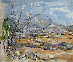 Montagne Sainte-Victoire, de Cézanne