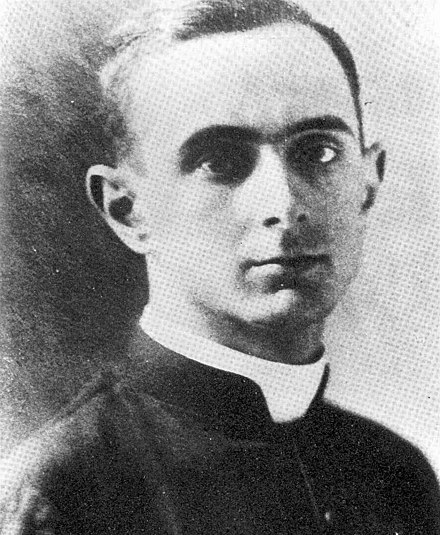 Giovanni Battista Montini, le jour de son ordination sacerdotale.