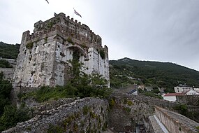 Maurský hrad, pevnost nad Gibraltarem.