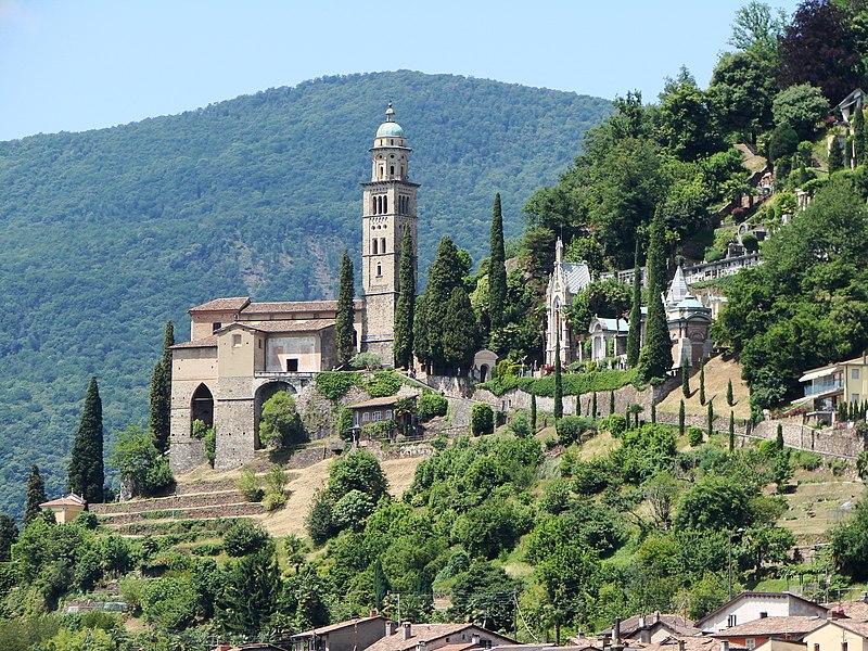 File:Morcote church and cemetery.JPG